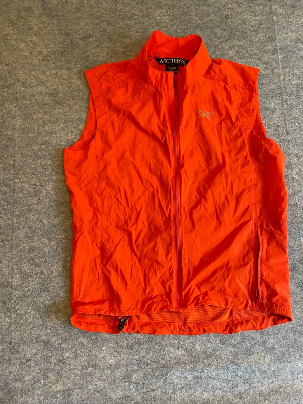 Arc’teryx Orange Incendo Running Vest